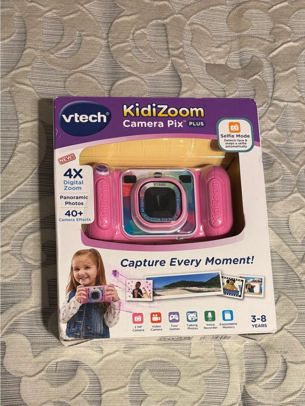 Vtech KidiZoom Camera Pix Plus - Pink Kids Digital Camera